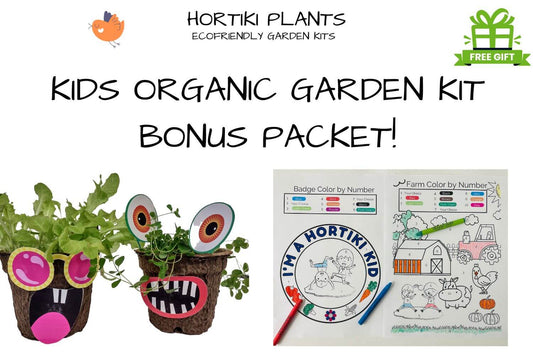 Kids Organic Garden Kit: Bonus Packet