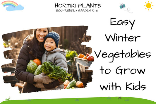 Easy Winter Vegetables to Grow with Kids