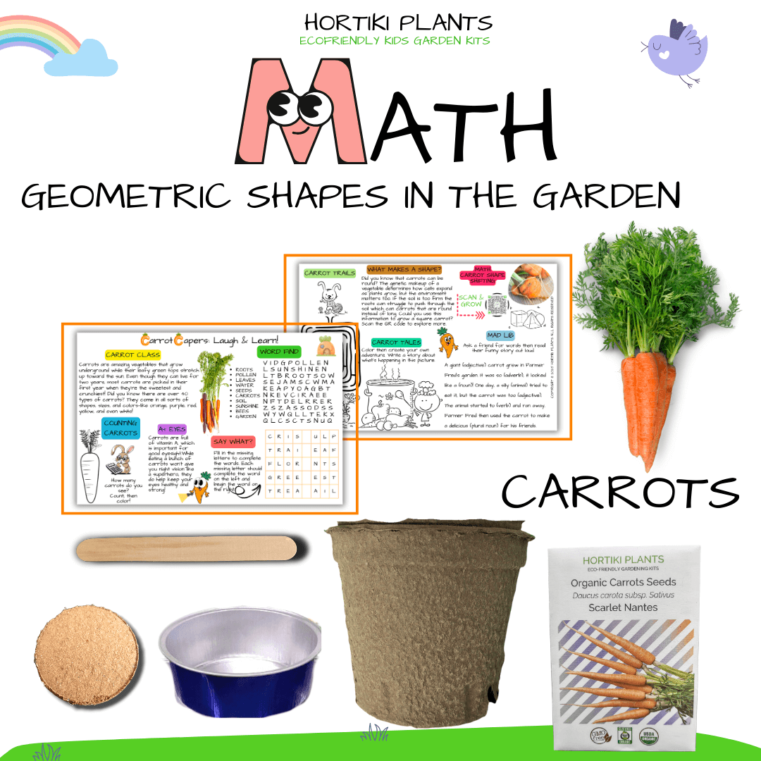 Carrots Card + Grow Kit (Math -STEAM Series)