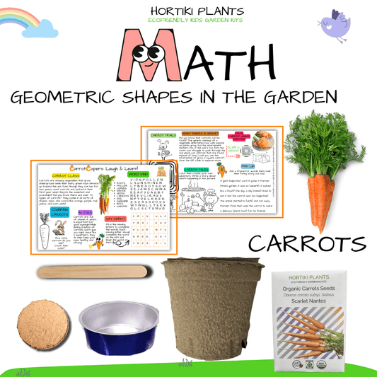 Carrots Card + Grow Kit (Math -STEAM Series)