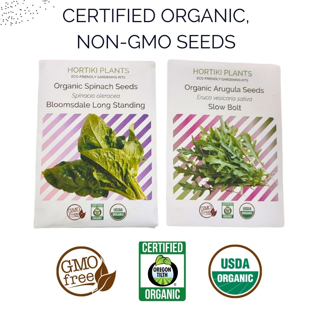Organic Leafy Greens Starter Kit - Corporate Gift