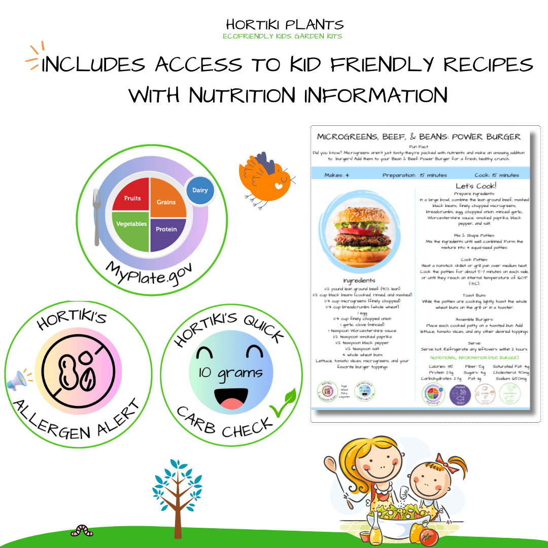 Carrots Card + Grow Kit (Math -STEAM Series)