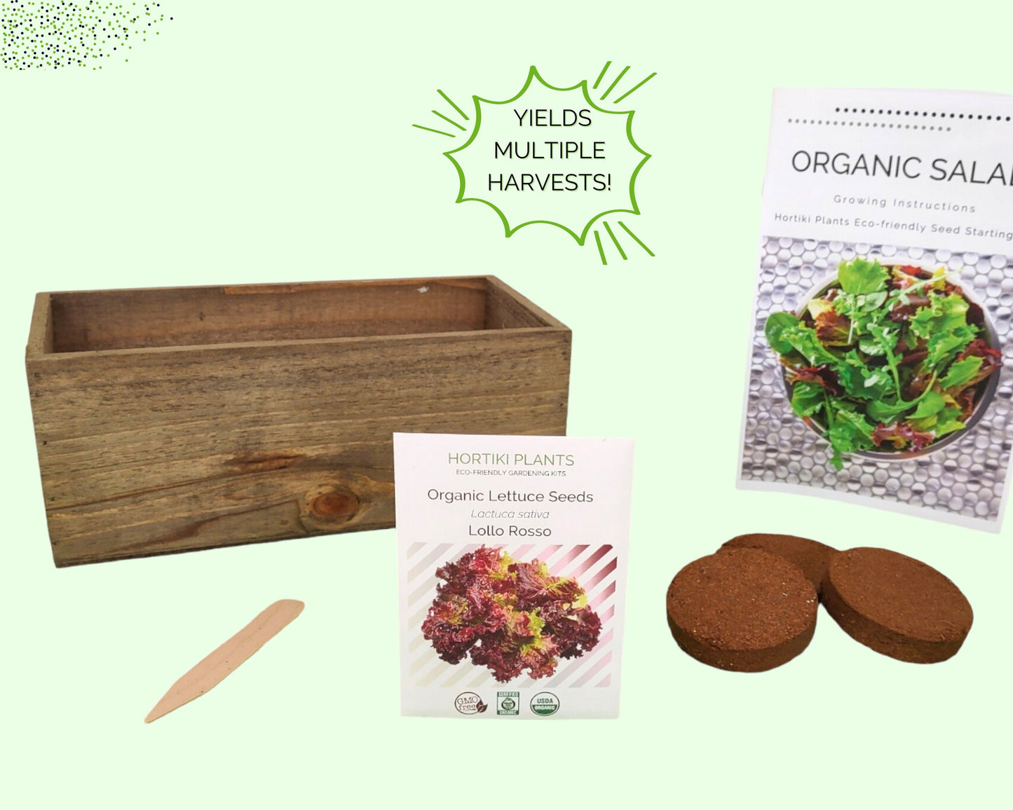 Organic Lettuce Garden Kit - Corporate Gift