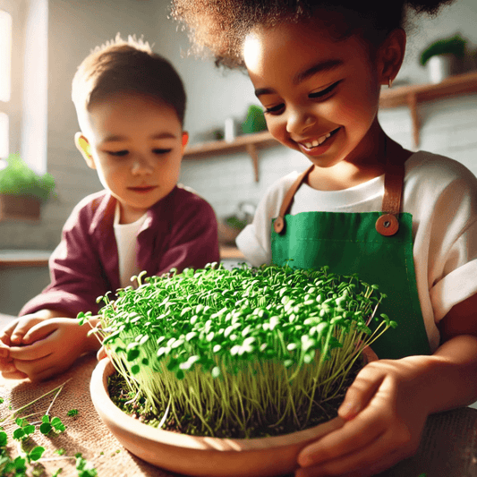 🔦Microgreens STEAM Activity Seed Card