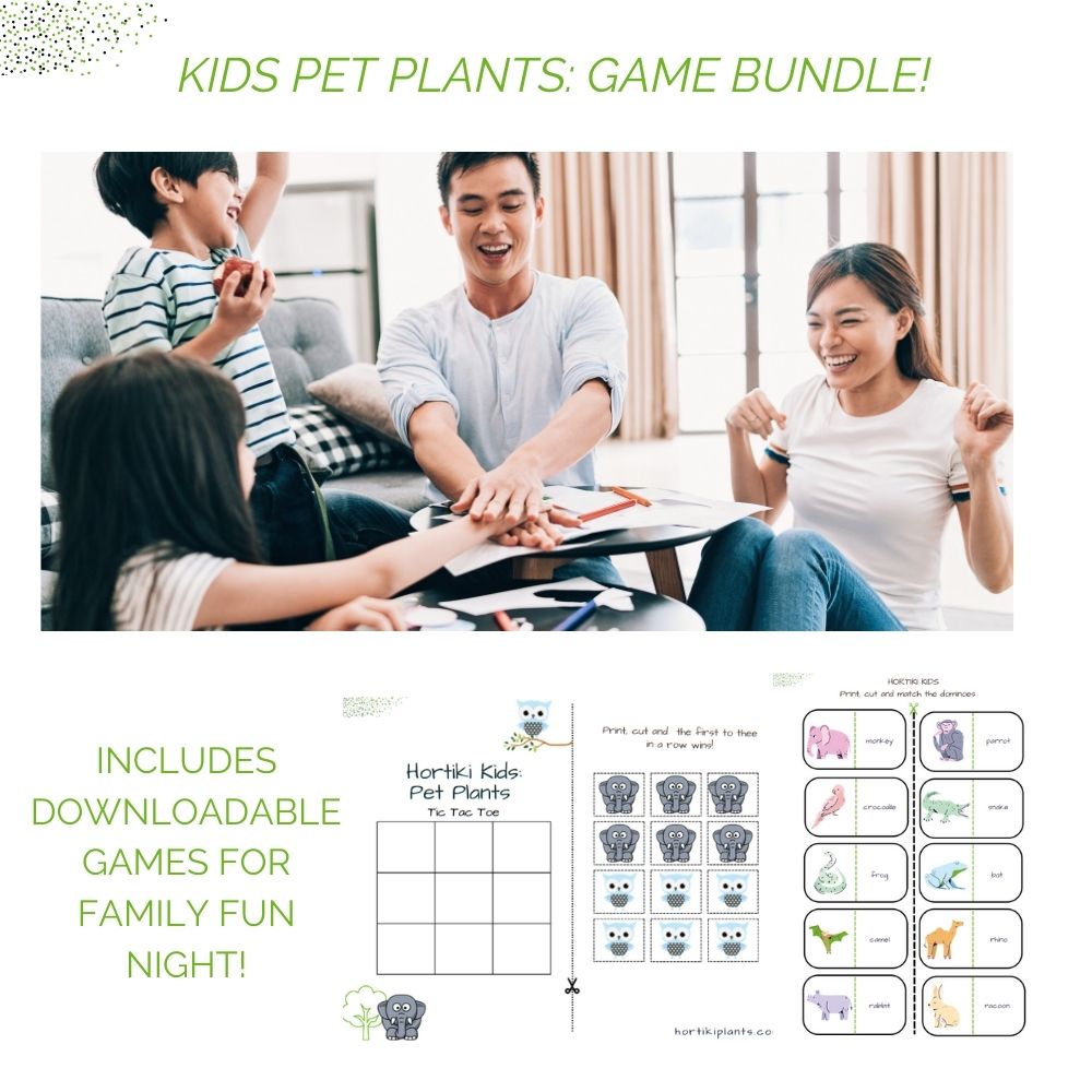 Kids Plant Pets. Kids Craft & Kids Garden Kit. Gifts for Kids.