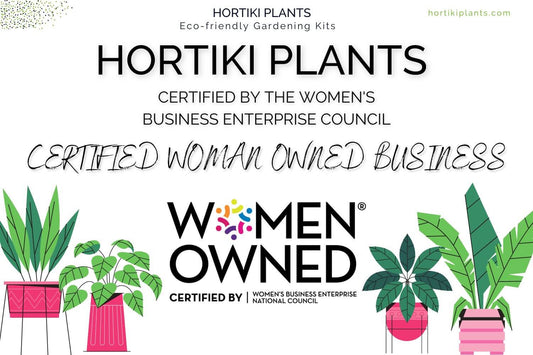 Hortiki Plants Certified By the Women’s Business Enterprise National Council