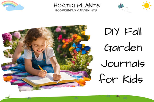 DIY Fall Garden Journals for Kids