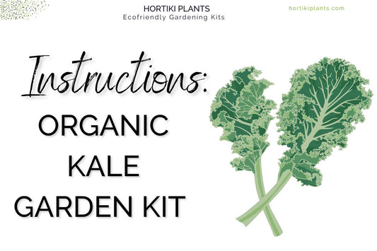 Organic Kale Garden Kit Instructions
