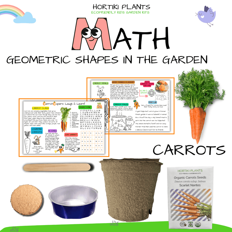Carrots Card + Grow Kit (Math -STEAM Series)