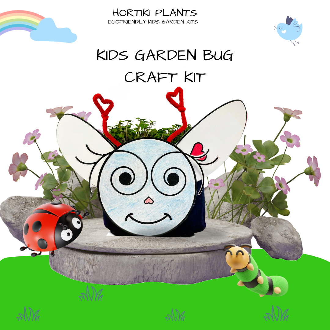 Garden Bugs Kids Craft Garden Kit