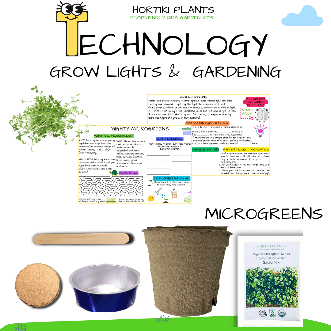 ✨Microgreen Card + Grow Kit (Technology - STEAM Series)