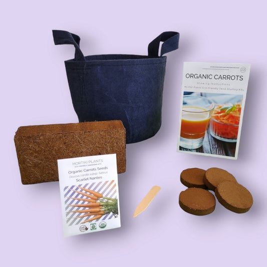 Organic Carrots Garden Kit