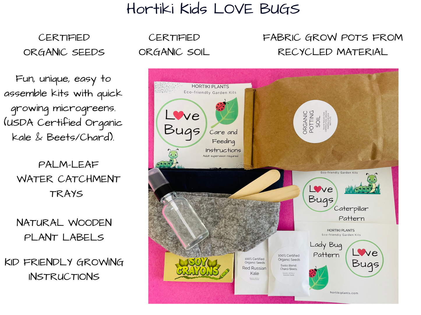 Love Bugs Kids Garden Kit