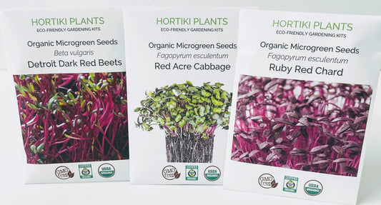 Seed Refill - Organic Microgreens Hearty Collection