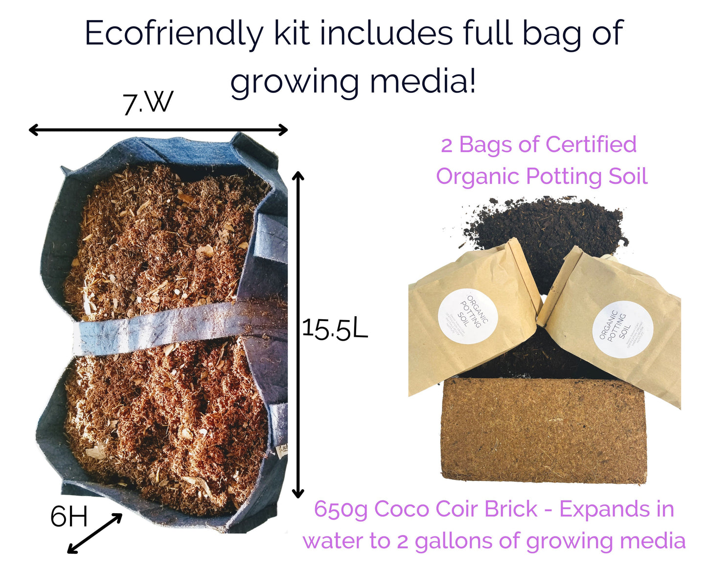 Balcony Salad Garden Kit