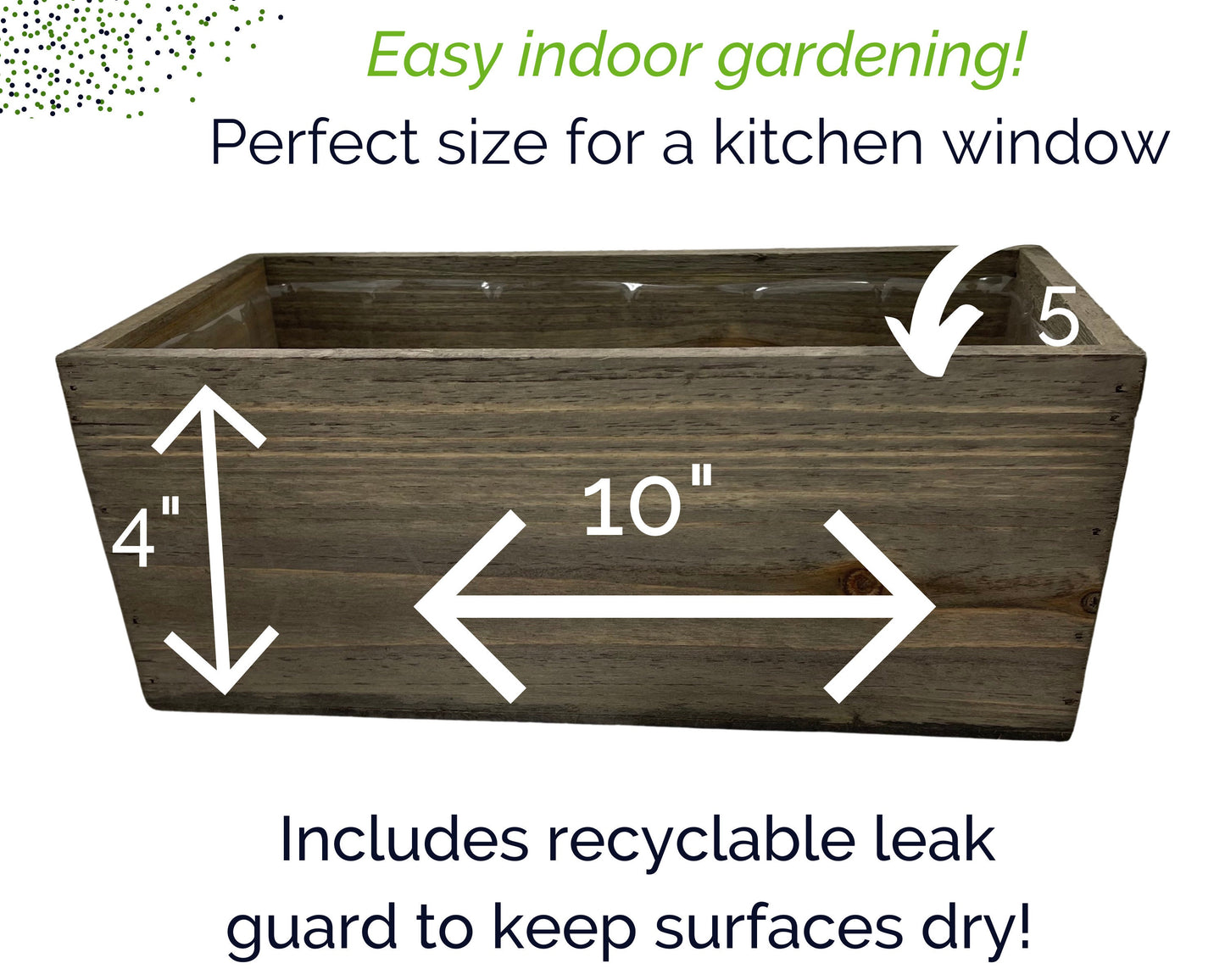 Organic Arugula Indoor Garden Kit