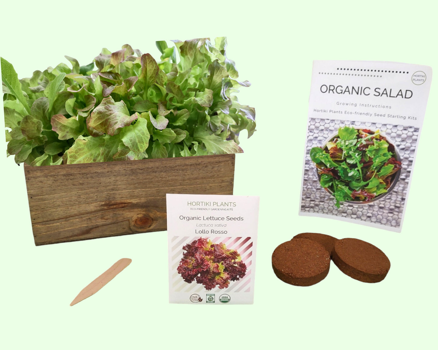 Organic Lettuce Garden Kit